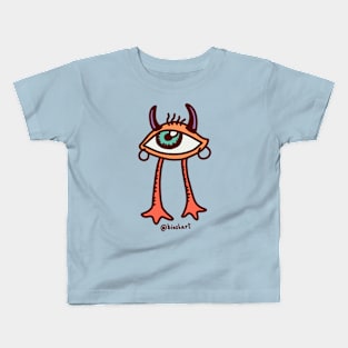 Walking eye Kids T-Shirt